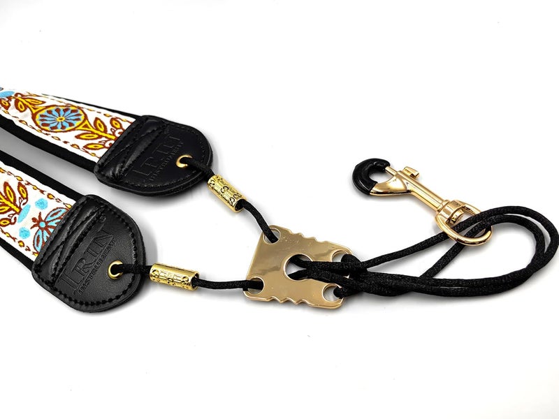 lightstar Store IRIN Embroidery Saxophone Neck Strap - (Comfort, Breathable, Metal Swivel Snap Hook) Sax Neck Strap for Alto Tenor - Image 3
